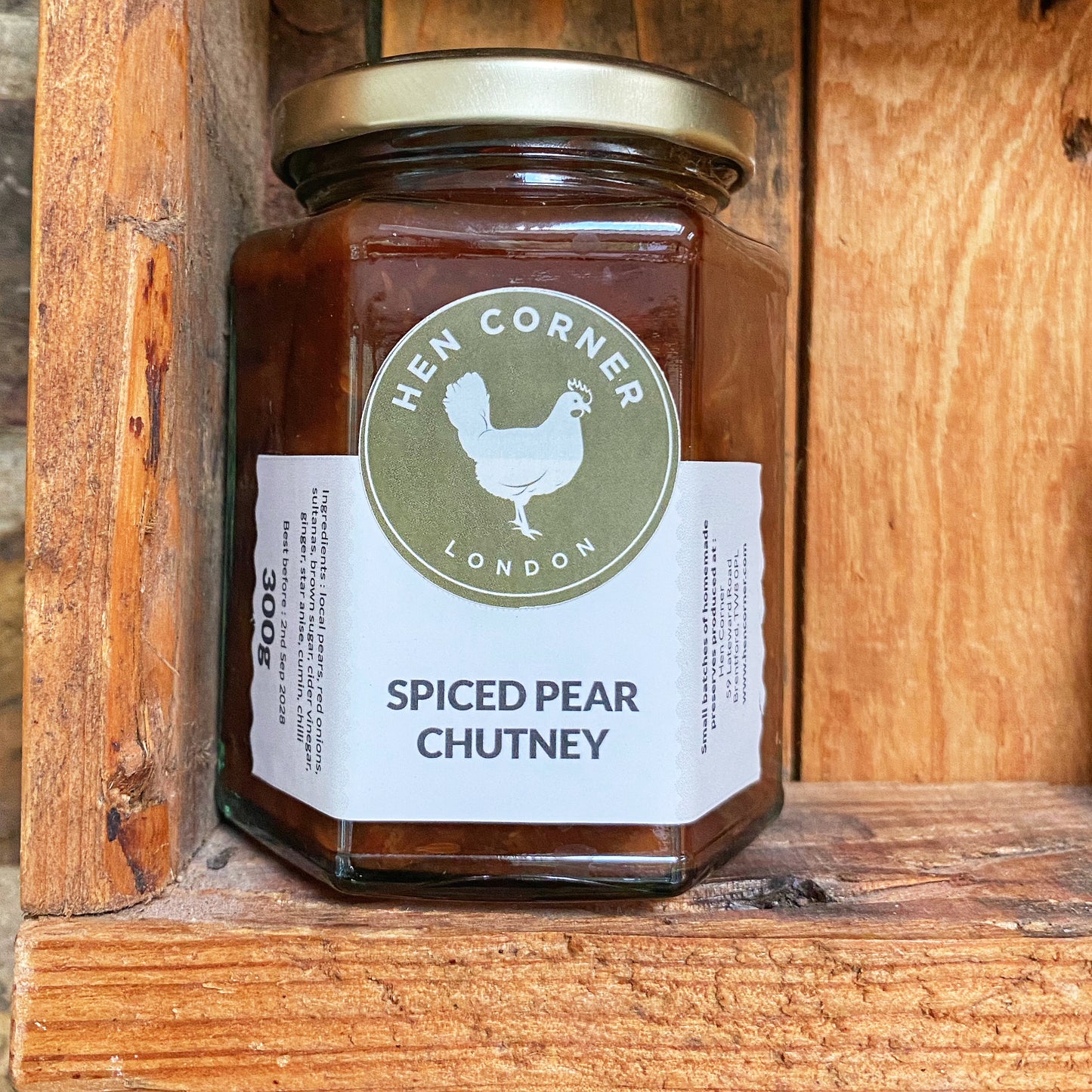Spiced Pear Chutney