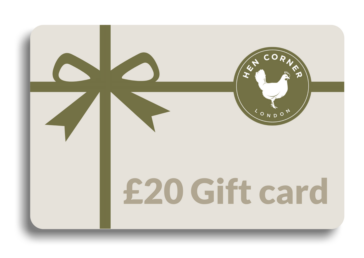 *Hen Corner Gift Cards*