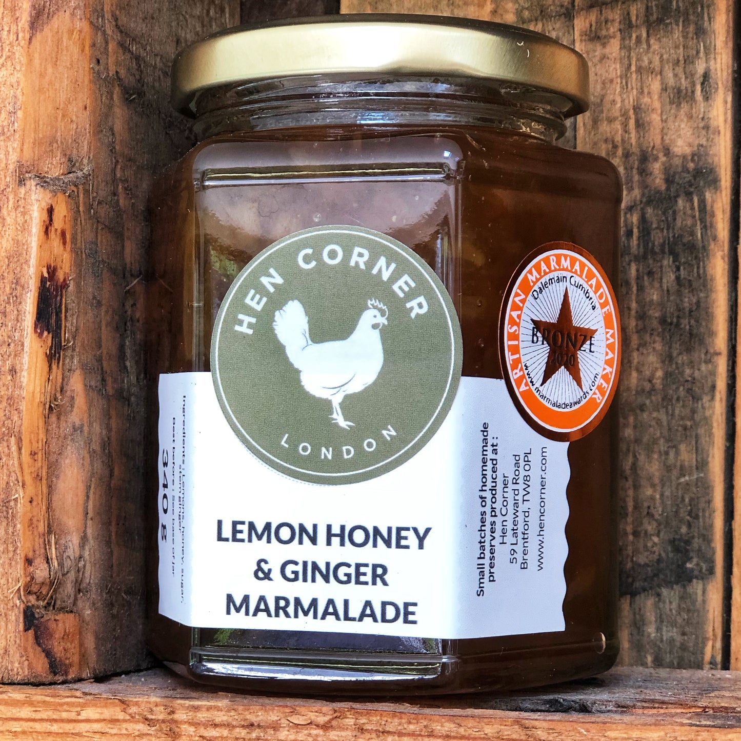Lemon, Honey & Ginger Marmalade