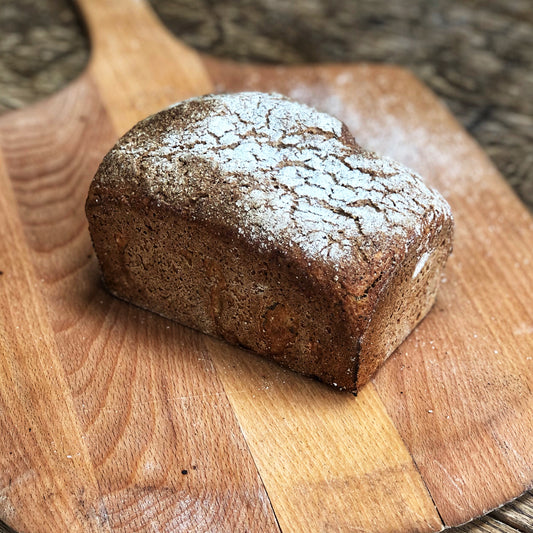 Seeded Rye Bread (100% Rye)